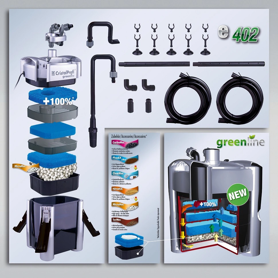 JBL CristalProfi e402 greenline 450 L/t